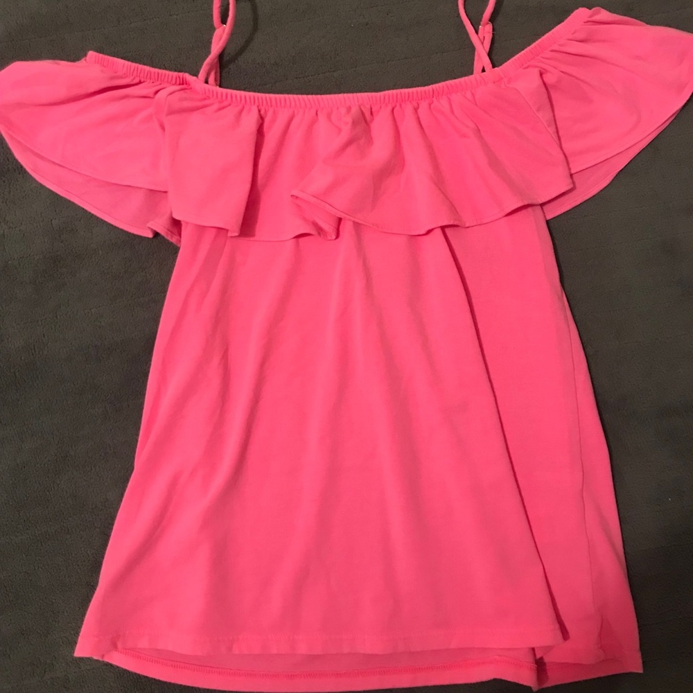 Lily Pulitzer off the shoulder top